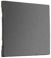 Лицевая панель Werkel для 1-кл. выключателя графит рифленый картинка